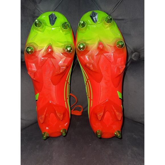 Adidas Predator Edge.1 SG Solar Red Football Boots Shoes Size US 8 GW1010 New - Picture 5 of 8